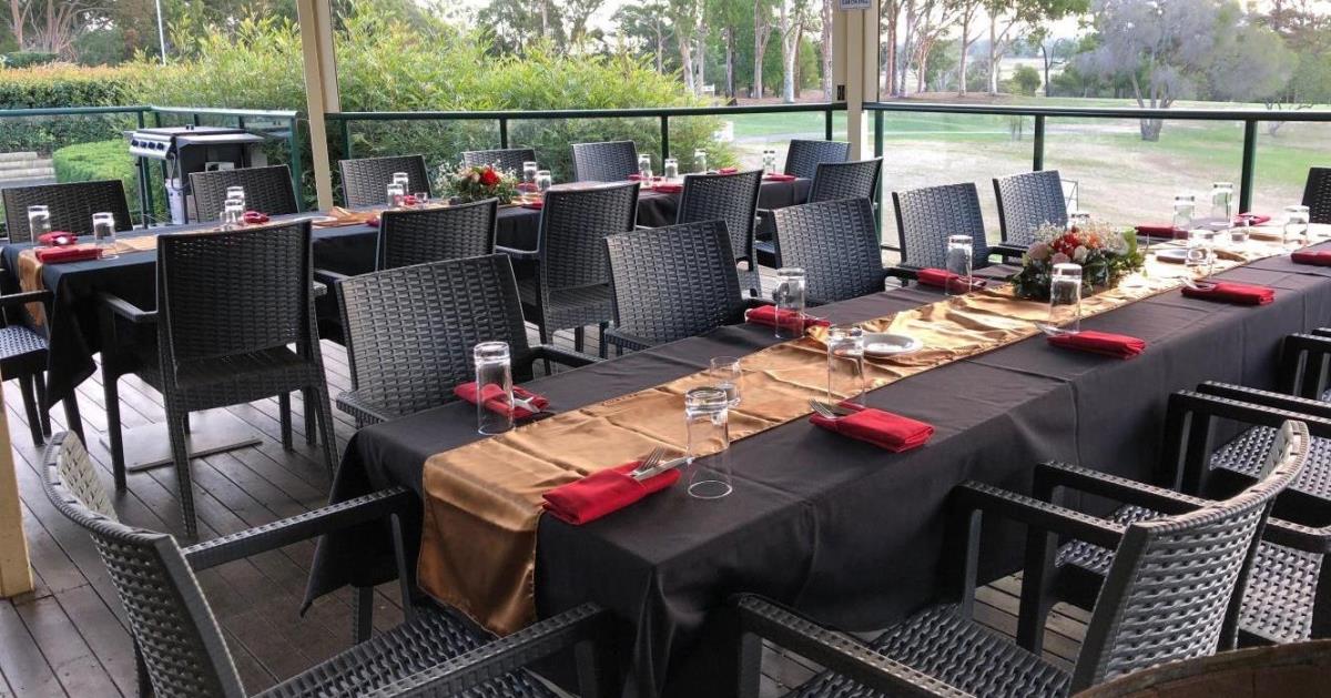 The Stunning Balcony at Windsor Golf Club Venue Hire at VenueNow