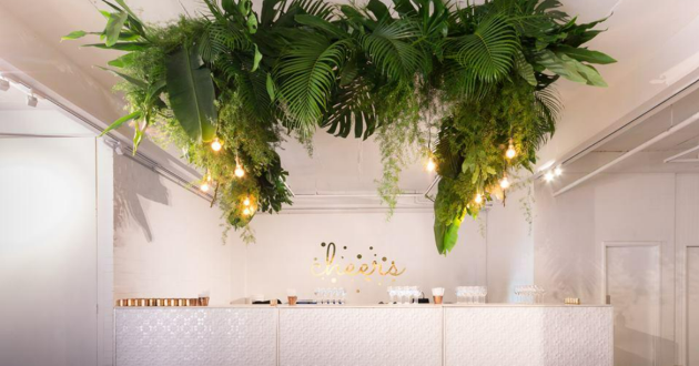 White finishes, High ceilings Blank Event Space