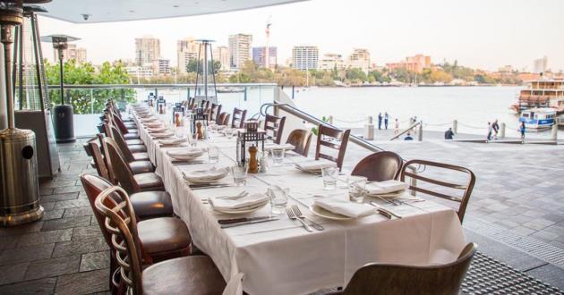 Stunning Brisbane River Waterfront Verandah