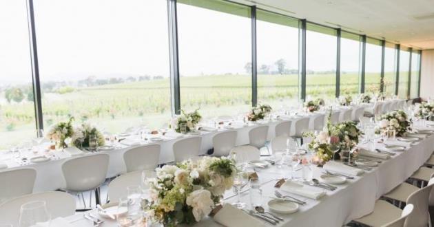 Large Function Room with Panoramic Vineyard View