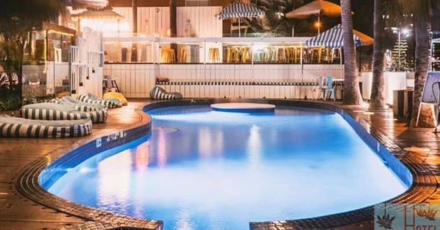 Private Cabana near Pool and Heated Spa