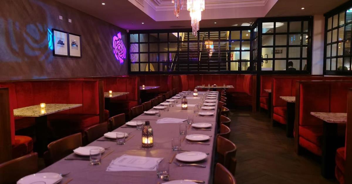 Grand and Opulent The Gatsby Function/Restaurant/Bar Lounge at The