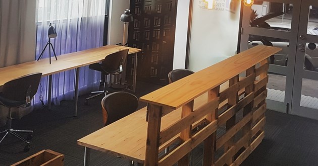 Cozy Permanent Desk Space