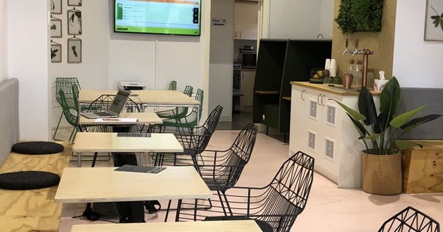 Cafe space, Multi-use area at Collingwood