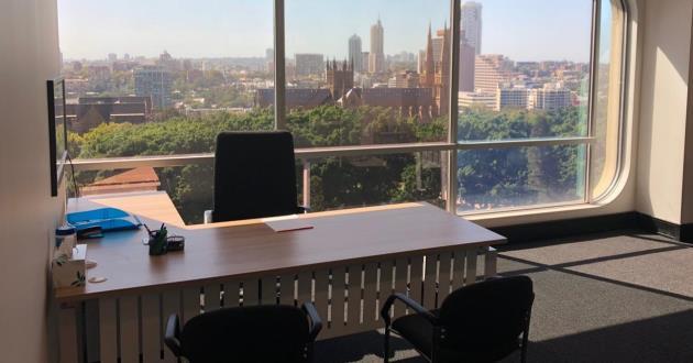 Natural light-filled Meeting Space for 4