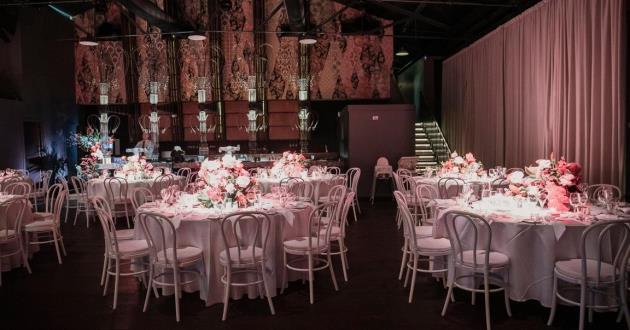 The Glamorous Weddings Reception Space