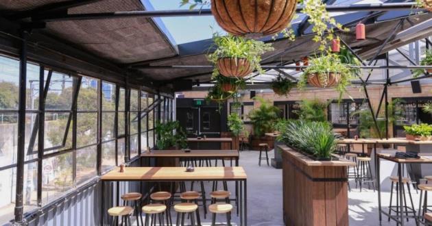 The Corner Hotel's Entire Rooftop Space