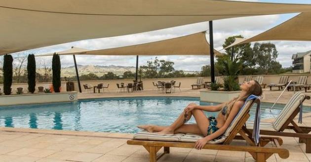 Poolside